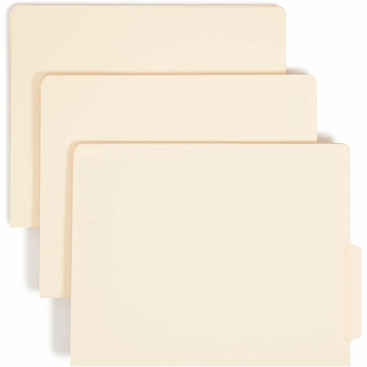 Smead Shelf-Master 1/3 Tab Cut Letter Recycled End File Folder - 8 1/2’’ x 11’’ - 3/4’’ Expansion - Location - Folders