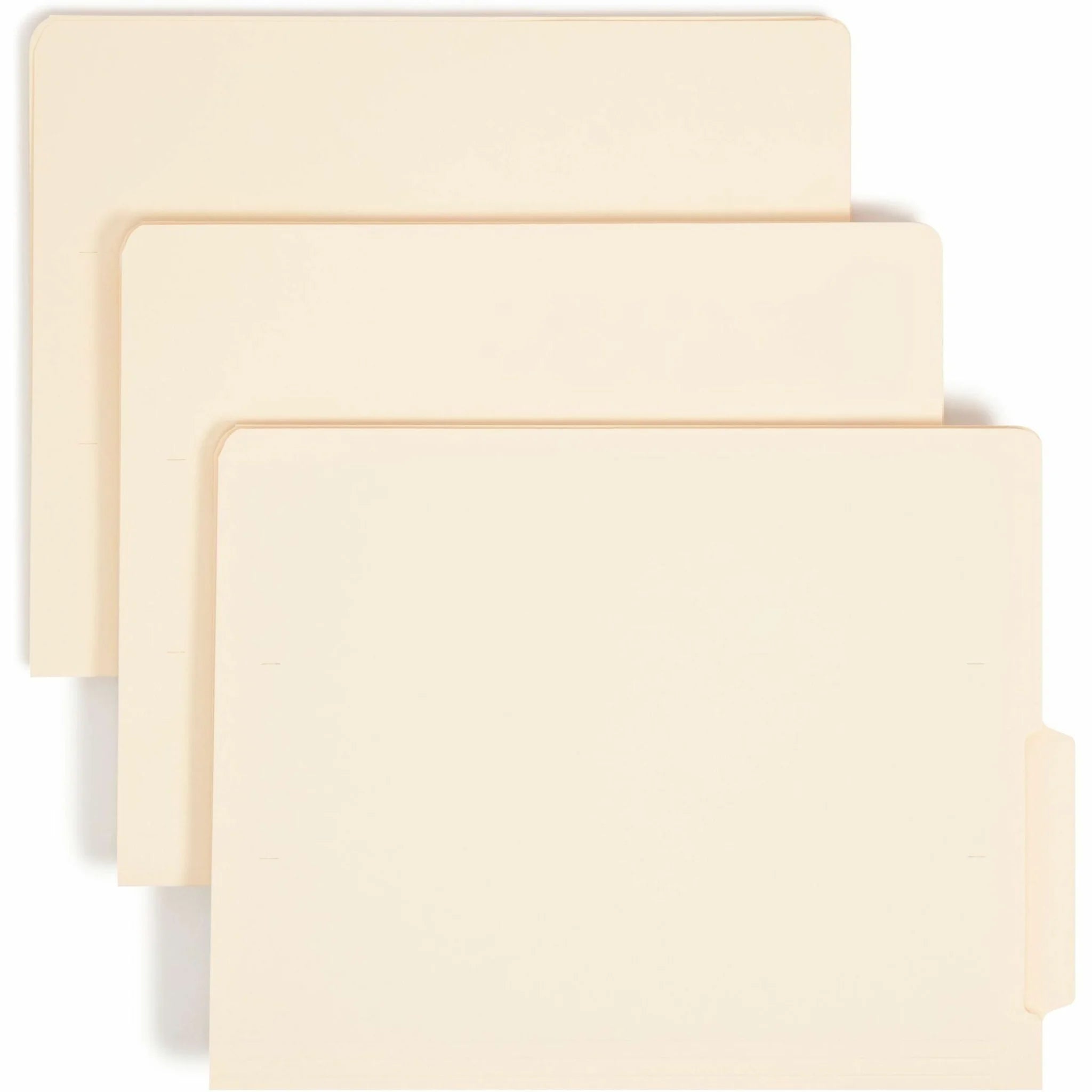Smead Shelf-Master 1/3 Tab Cut Letter Recycled End File Folder - 8 1/2’’ x 11’’ - 3/4’’ Expansion - Location - Folders