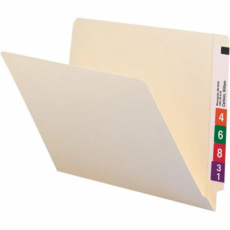 Smead Shelf-Master End Tab File Folders - Letter Size - 100/Box