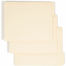 Smead Shelf-Master 1/3 Tab Cut Letter Recycled End File Folder - 8 1/2’’ x 11’’ - 3/4’’ Expansion - Location - Folders