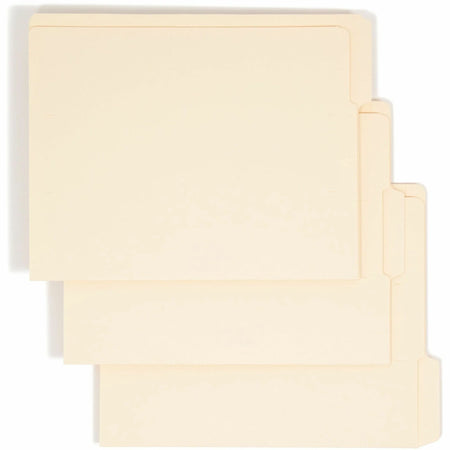 Smead Shelf-Master End Tab File Folders - Letter Size - 100/Box