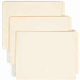 Smead Shelf-Master Straight Tab Cut Letter Recycled End File Folder - 8 1/2’’ x 11’’ - 3/4’’ Expansion - 11 pt. - 2