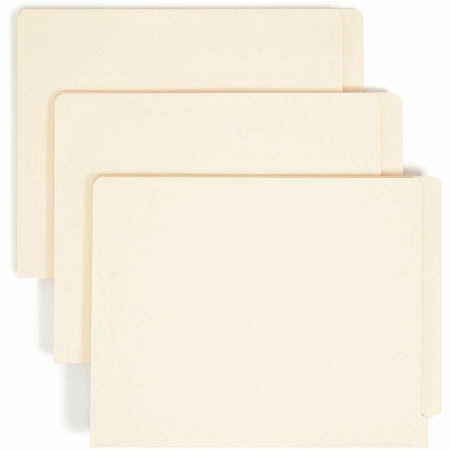 Smead Shelf-Master End Tab File Folders - Letter Size - 100/Box