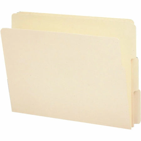 Smead Shelf-Master End Tab File Folders - Letter Size - 100/Box