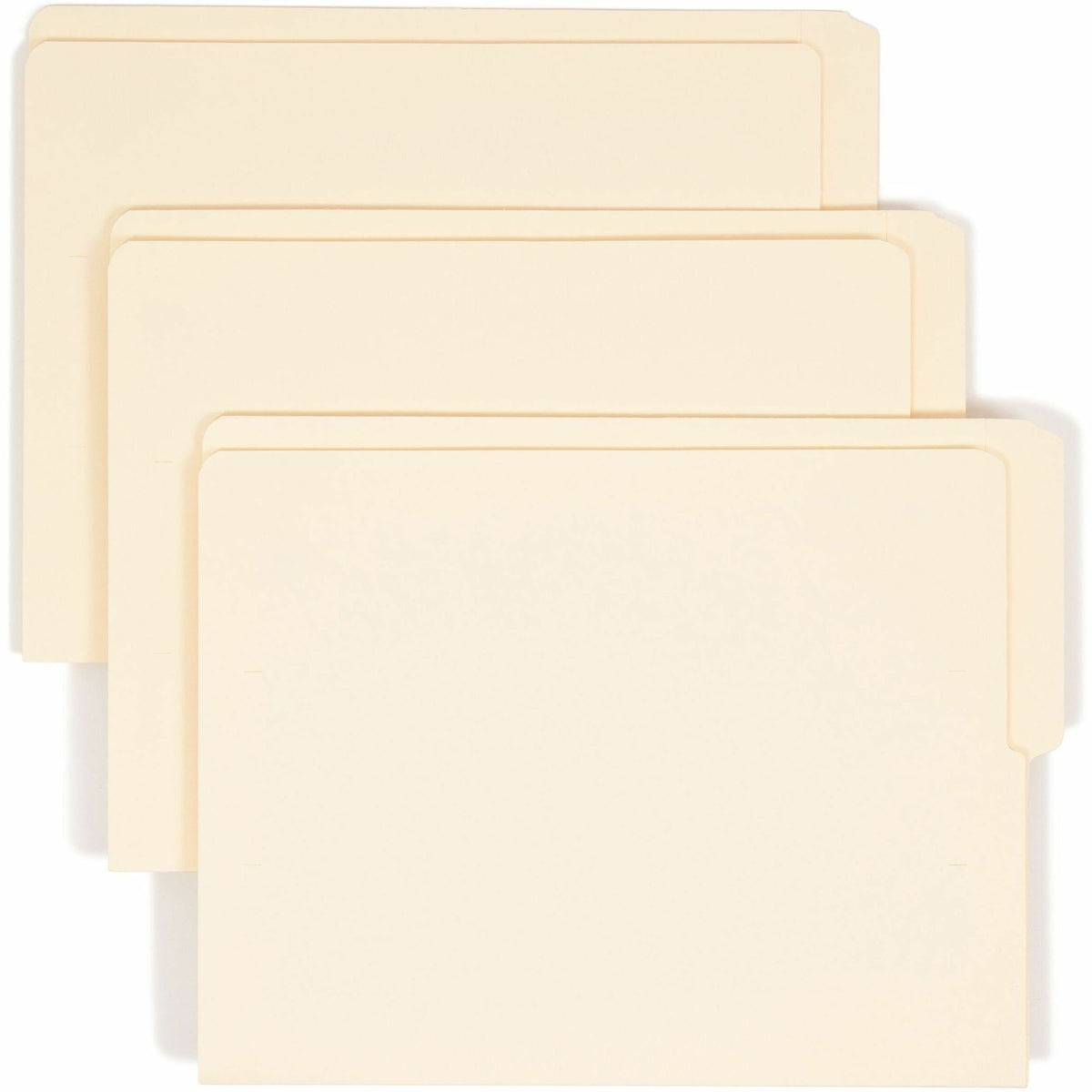 Smead Shelf-Master 1/2 Tab Cut Letter Recycled End File Folder - 8 1/2’’ x 11’’ - 3/4’’ Expansion - Location - Folders