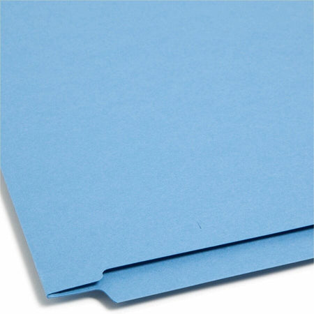 Smead Shelf-Master Straight Tab Cut Legal Recycled Fastener Folder - 8 1/2’’ x 14’’ - 3/4’’ Expansion - 2 2B