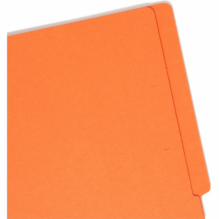 Smead Shelf-Master Straight Tab Cut Letter Recycled End File Folder - 8 1/2’’ x 11’’ - 3/4’’ Expansion - 11 pt. - 2