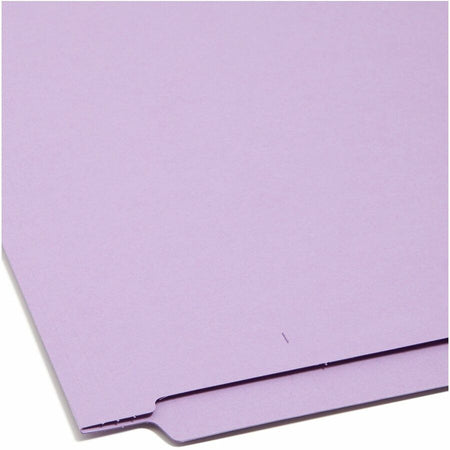 Smead Shelf-Master Straight Tab Cut Letter Recycled End File Folder - 8 1/2’’ x 11’’ - 3/4’’ Expansion - 11 pt. - 2