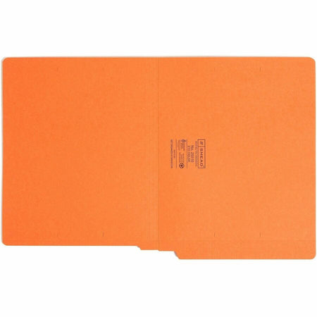 Smead Shelf-Master Straight Tab Cut Letter Recycled End File Folder - 8 1/2’’ x 11’’ - 3/4’’ Expansion - 11 pt. - 2