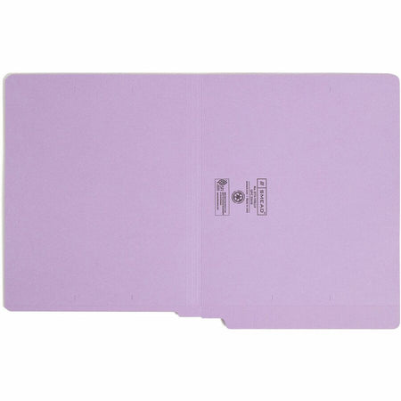 Smead Shelf-Master Straight Tab Cut Letter Recycled End File Folder - 8 1/2’’ x 11’’ - 3/4’’ Expansion - 11 pt. - 2