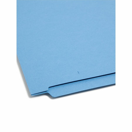 Smead Shelf-Master Straight Tab Cut Letter Recycled End File Folder - 8 1/2’’ x 11’’ - 3/4’’ Expansion - 11 pt. - 2