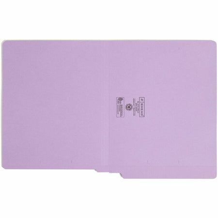 Smead Shelf-Master Straight Tab Cut Letter Recycled End File Folder - 8 1/2’’ x 11’’ - 3/4’’ Expansion - 11 pt. - 2