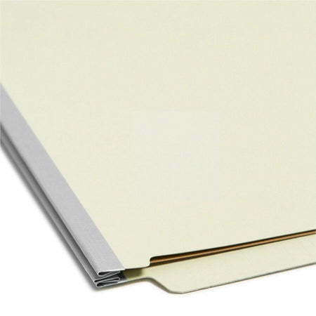 Smead Straight Tab Cut Legal Recycled Classification Folder - 8 1/2’’ x 14’’ - 2’’ Expansion - 2 2S Fastener(s)