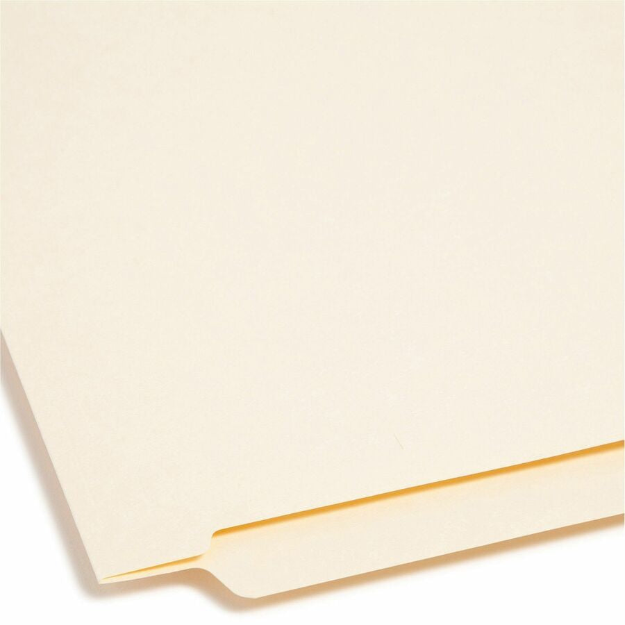 Smead Straight Tab Cut Legal Recycled End File Folder - 8 1/2’’ x 14’’ - 3/4’’ Expansion - 11 pt. - 2 Plys - Manila