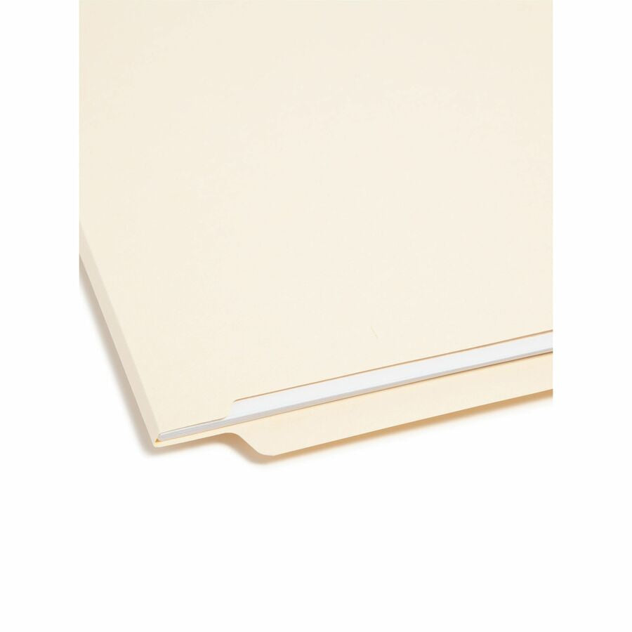 Smead Straight Tab Cut Legal Recycled End File Folder - 8 1/2’’ x 14’’ - 3/4’’ Expansion - 11 pt. - 2 Plys - Manila