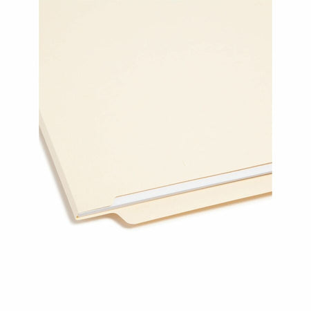 Smead Straight Tab Cut Legal Recycled End File Folder - 8 1/2’’ x 14’’ - 3/4’’ Expansion - 11 pt. - 2 Plys - Manila