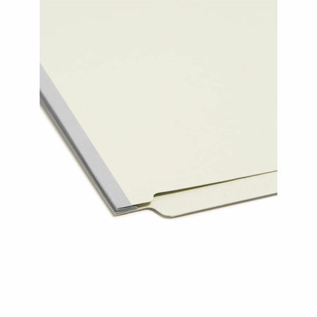 Smead Straight Tab Cut Legal Recycled End File Folder - 8 1/2’’ x 14’’ - 2’’ Expansion - Location - 25 pt. - 2 Plys