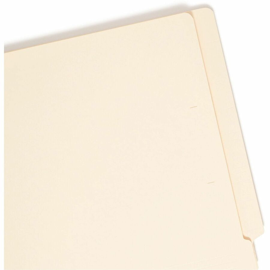 Smead Straight Tab Cut Legal Recycled End File Folder - 8 1/2’’ x 14’’ - 3/4’’ Expansion - 11 pt. - 2 Plys - Manila