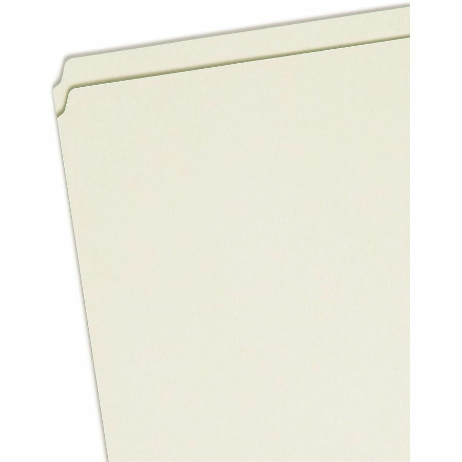 Smead Straight Tab Cut Legal Recycled Fastener Folder - 8 1/2’’ x 14’’ - 2’’ Expansion - 2 2S Fastener(s)