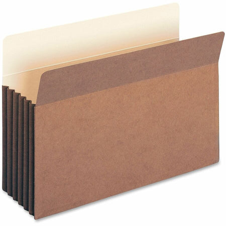 Smead Straight Tab Cut Legal Recycled File Pocket - 8 1/2’’ x 14’’ - 5 1/4’’ Expansion - Top Location - 12.5 pt.