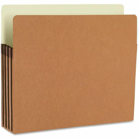 Smead Straight Tab Cut Legal Recycled File Pocket - 9 1/2’’ x 14 5/8’’ - 3 Expansion - Redrope - 100% - 25 / Box