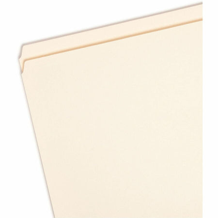 Smead Straight Tab Cut Legal Recycled Top Tab File Folder - Left