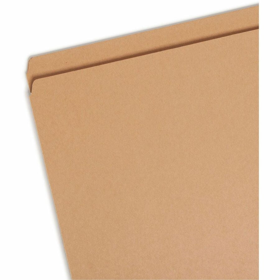 Smead Straight Tab Cut Legal Recycled Top Tab File Folder - Left