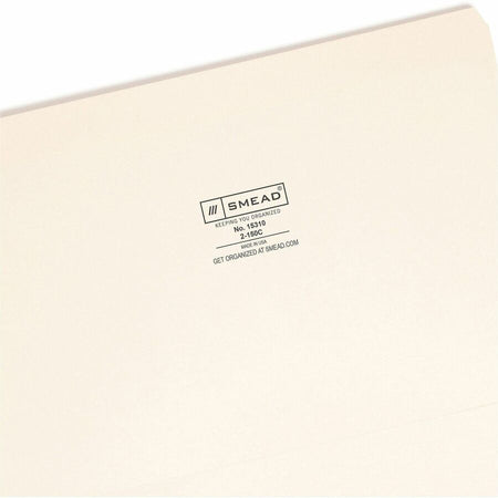 Smead Straight Tab Cut Legal Recycled Top Tab File Folder - Right