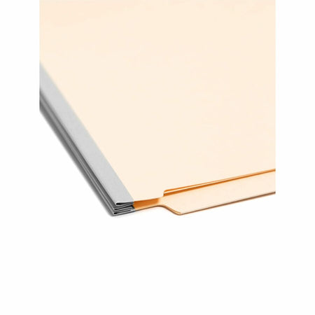 Smead Straight Tab Cut Letter Recycled Classification Folder - 8 1/2’’ x 11’’ - 2’’ Expansion - 2 2B Fastener(s)