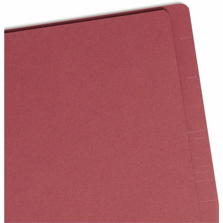 Smead Straight Tab Cut Letter Recycled Classification Folder - 8 1/2’’ x 11’’ - 2’’ Expansion - 2 2S Fastener(s)