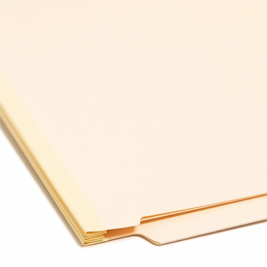 Smead Straight Tab Cut Letter Recycled Classification Folder - 8 1/2’’ x 11’’ - 2’’ Expansion - 2 2B Fastener(s)