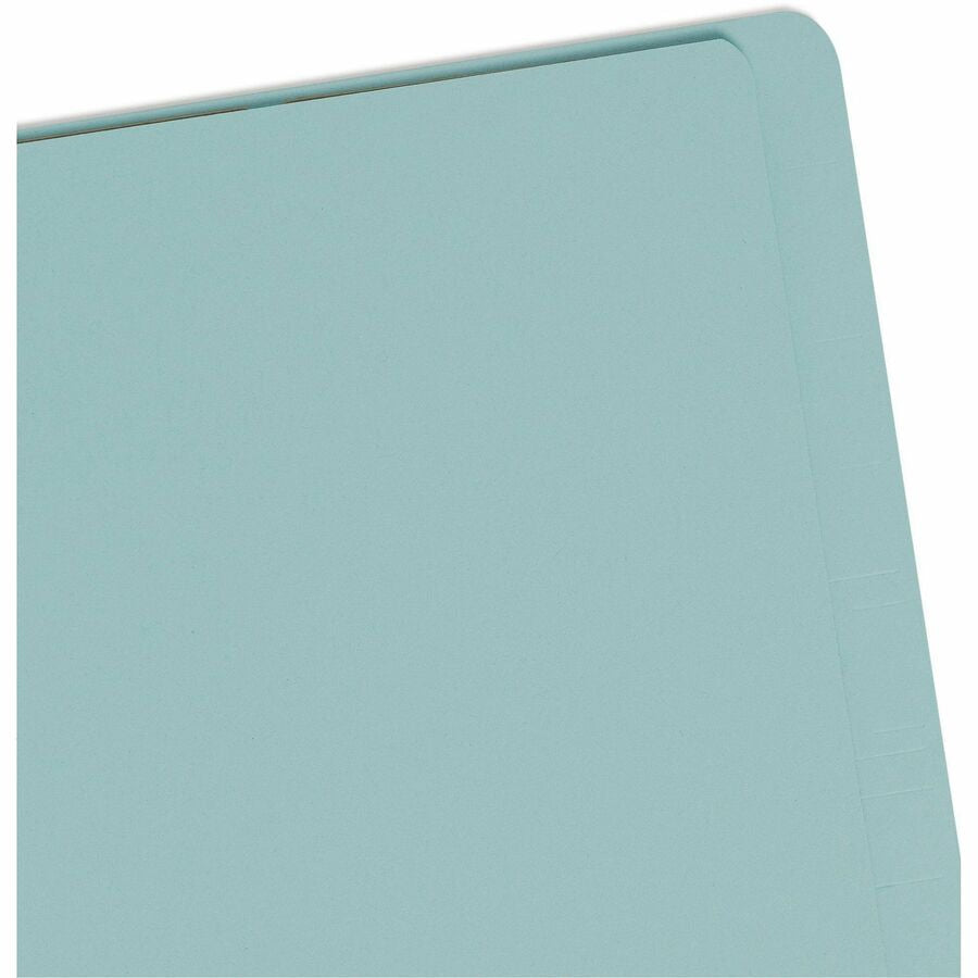 Smead Straight Tab Cut Letter Recycled Classification Folder - 8 1/2’’ x 11’’ - 2’’ Expansion - 2 2S Fastener(s)