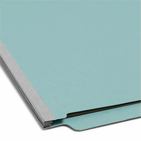 Smead Straight Tab Cut Letter Recycled Classification Folder - 8 1/2’’ x 11’’ - 2’’ Expansion - 2 2S Fastener(s)