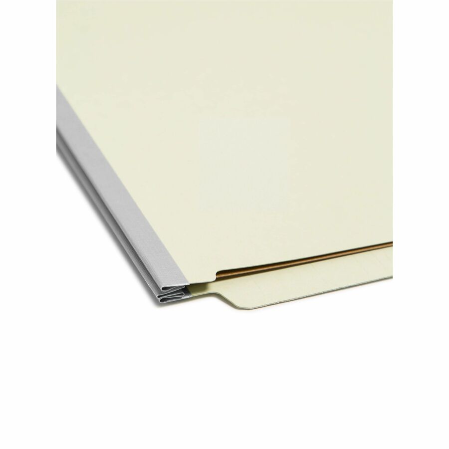 Smead Straight Tab Cut Letter Recycled Classification Folder - Alternate-Image1