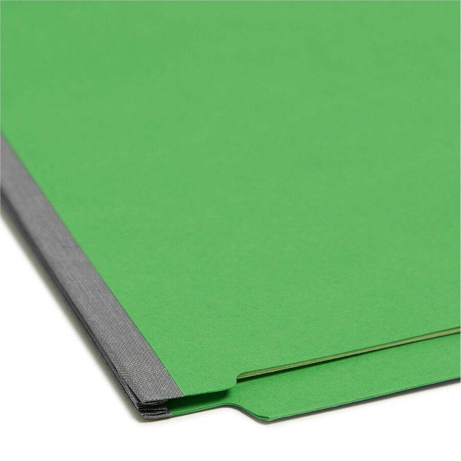 Smead Straight Tab Cut Letter Recycled Classification Folder - Bottom