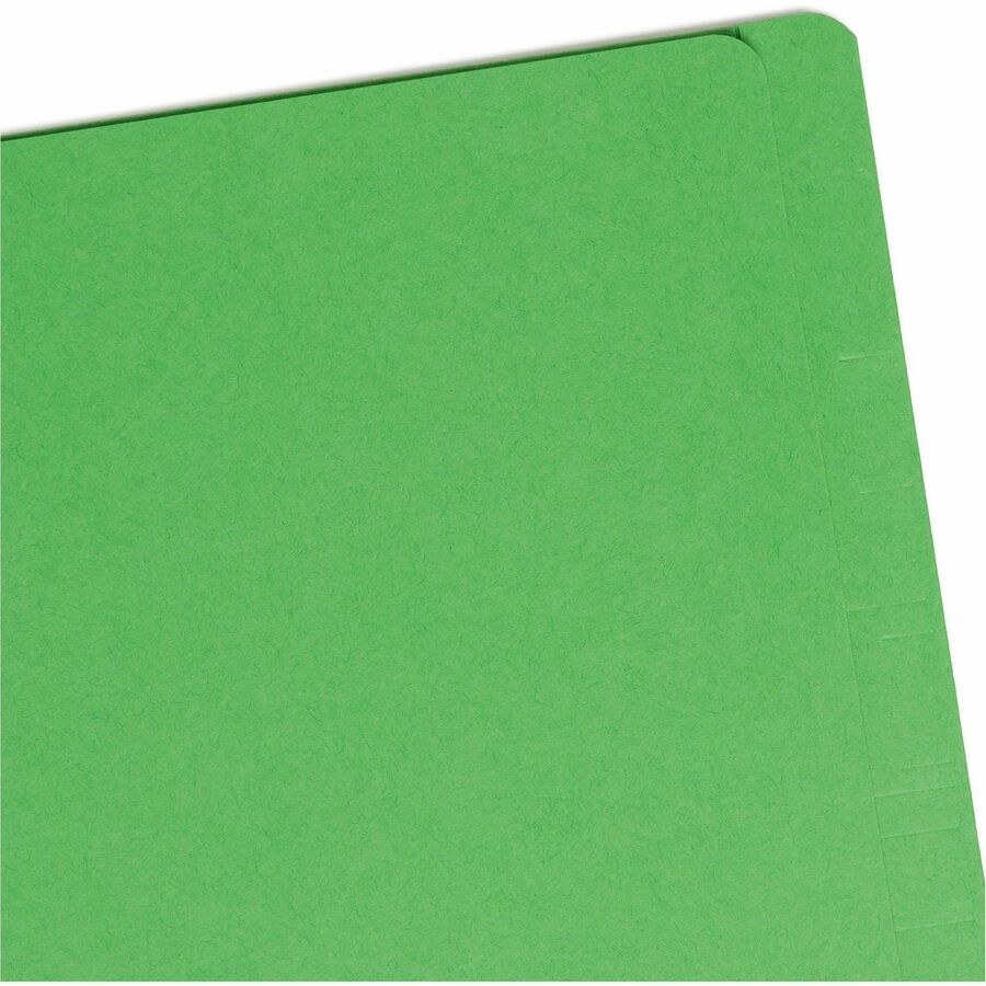 Smead Straight Tab Cut Letter Recycled Classification Folder - Top