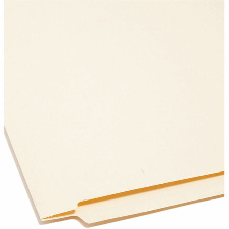 Smead Straight Tab Cut Letter Recycled End File Folder - 8 1/2’’ x 11’’ - 3/4’’ Expansion - 11 pt. - 1 Plys - Manila