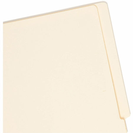 Smead Straight Tab Cut Letter Recycled End File Folder - 8 1/2’’ x 11’’ - 3/4’’ Expansion - 11 pt. - 1 Plys - Manila