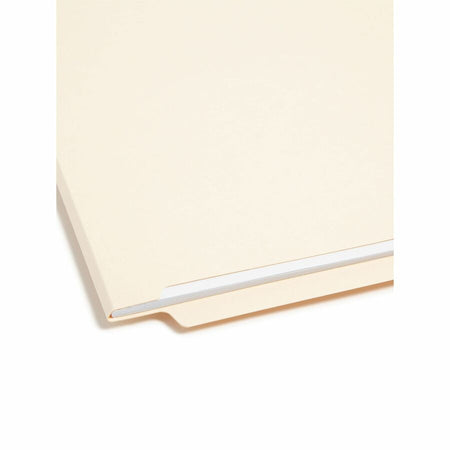 Smead Straight Tab Cut Letter Recycled Fastener Folder - 8 1/2’’ x 11’’ - 3/4’’ Expansion - 1 2B Fastener(s) - 2’’