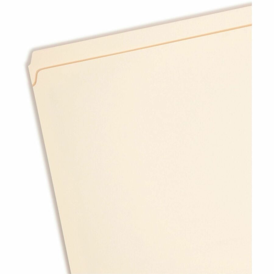Smead Straight Tab Cut Letter Recycled Fastener Folder - 8 1/2’’ x 11’’ - 3/4’’ Expansion - 1 2K Fastener(s) - 2’’