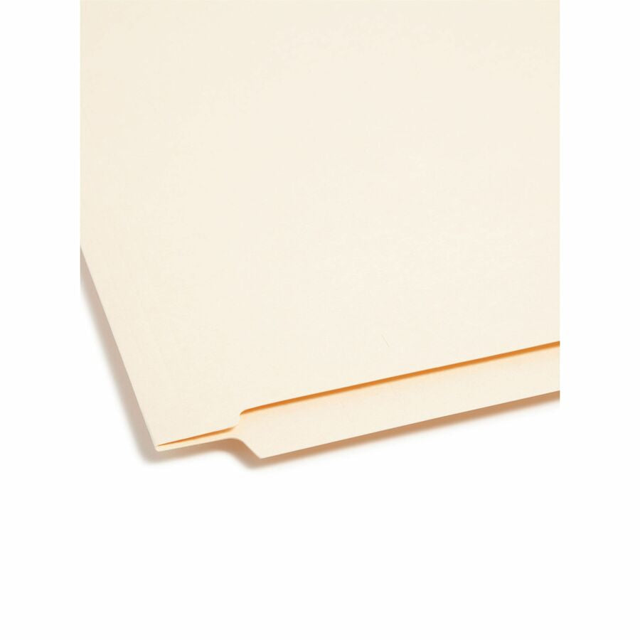 Smead Straight Tab Cut Letter Recycled Fastener Folder - 8 1/2’’ x 11’’ - 3/4’’ Expansion - 2 2B Fastener(s) - 2’’