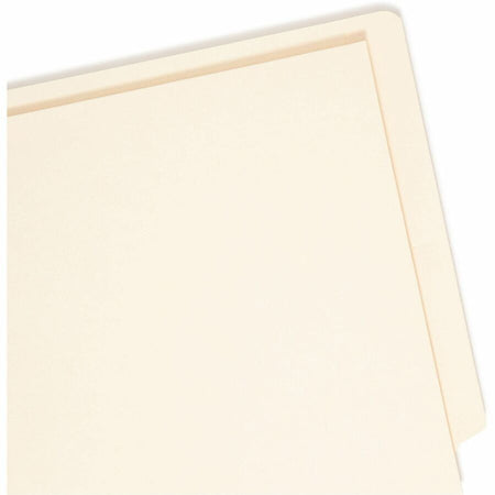 Smead Straight Tab Cut Letter Recycled Fastener Folder - 8 1/2’’ x 11’’ - 3/4’’ Expansion - 1 2B Fastener(s) - 2’’