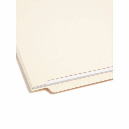 Smead Straight Tab Cut Letter Recycled Fastener Folder - 8 1/2’’ x 11’’ - 3/4’’ Expansion - 2 2B Fastener(s) - 2’’