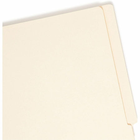 Smead Straight Tab Cut Letter Recycled Fastener Folder - 8 1/2’’ x 11’’ - 3/4’’ Expansion - 2 2B Fastener(s) - 2’’