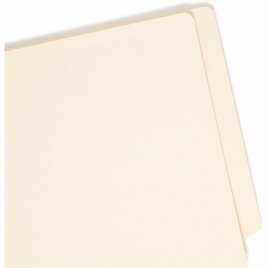 Smead Straight Tab Cut Letter Recycled Fastener Folder - 8 1/2’’ x 11’’ - 1 Expansion - 2 2B Fastener(s) - 2’’