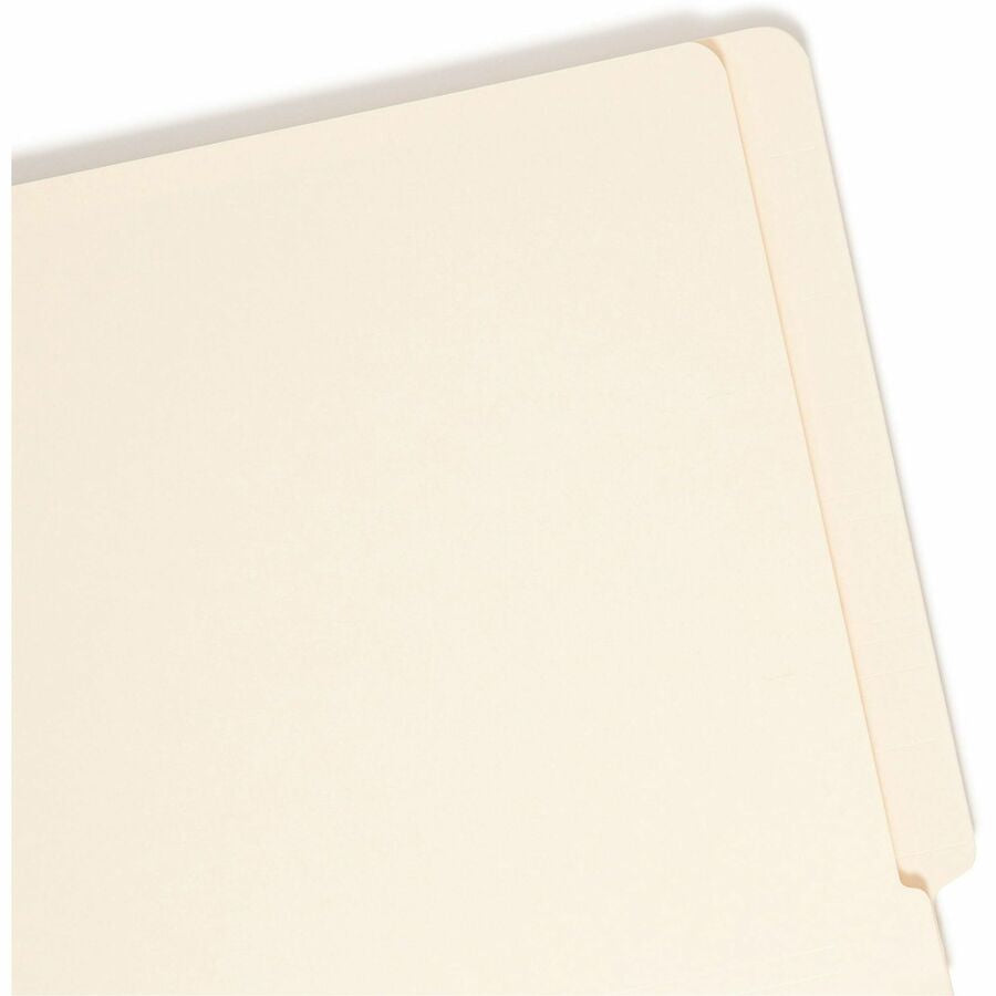 Smead Straight Tab Cut Letter Recycled Fastener Folder - 8 1/2’’ x 11’’ - 3/4’’ Expansion - 2 2B Fastener(s) - 2’’