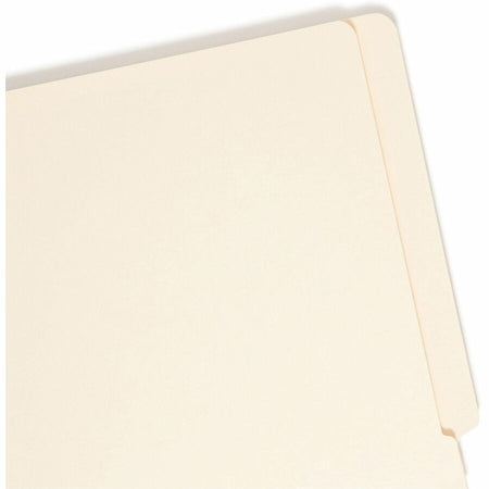 Smead Straight Tab Cut Letter Recycled Fastener Folder - 8 1/2’’ x 11’’ - 3/4’’ Expansion - 2 2B Fastener(s) - 2’’