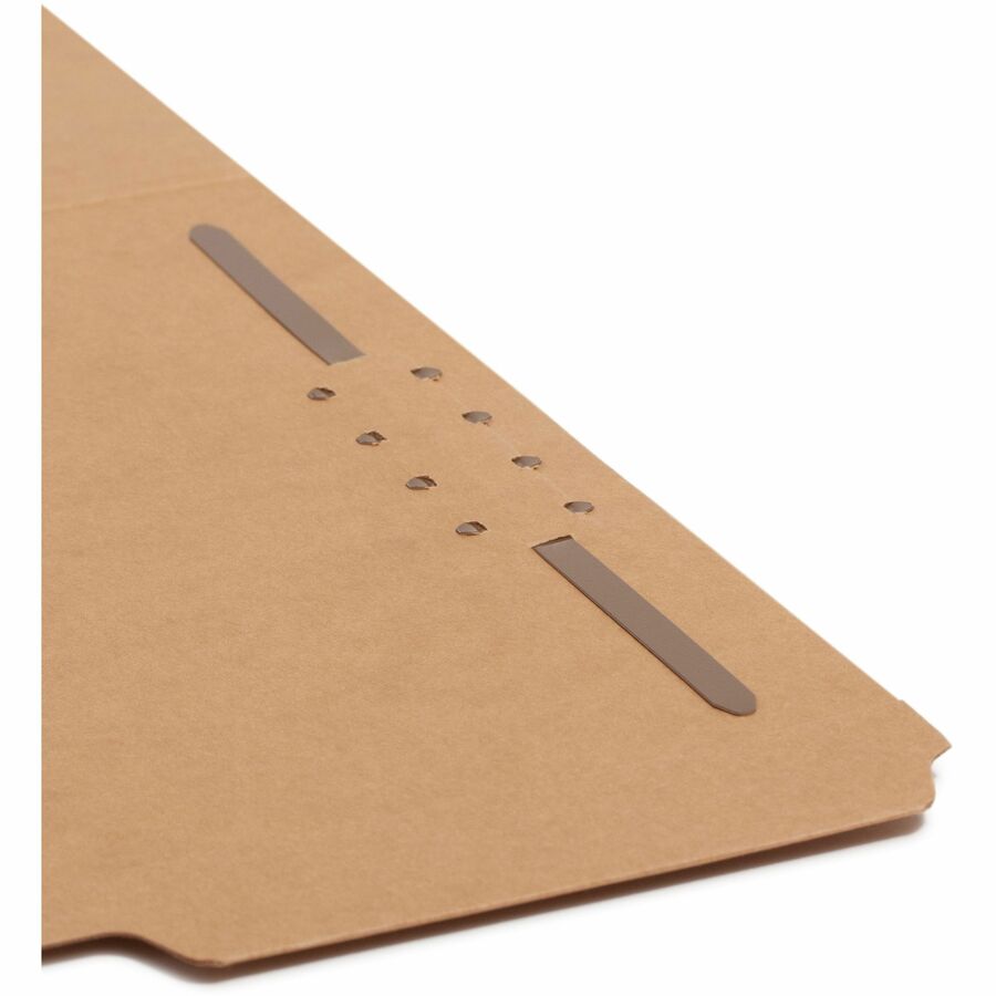 Smead Straight Tab Cut Letter Recycled Fastener Folder - Alternate-Image1