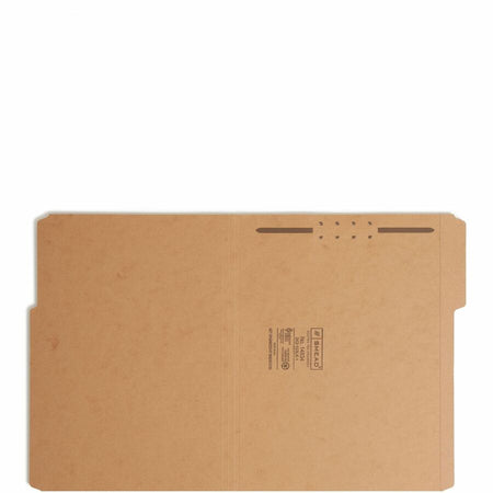 Smead Straight Tab Cut Letter Recycled Fastener Folder - Alternate-Image4