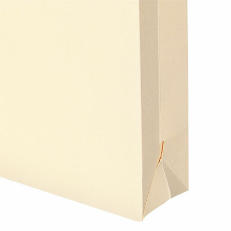 Smead Straight Tab Cut Letter Recycled File Jacket - 8 1/2’’ x 11’’ - 2’’ Expansion - 11 pt. - 2 Plys - Manila - Filing